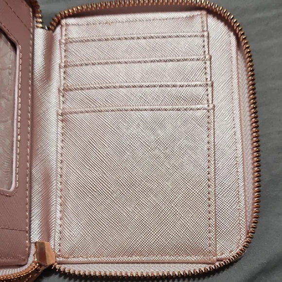 Loungefly Disney Floral Wallet - Black and Pink - Picture 4 of 5